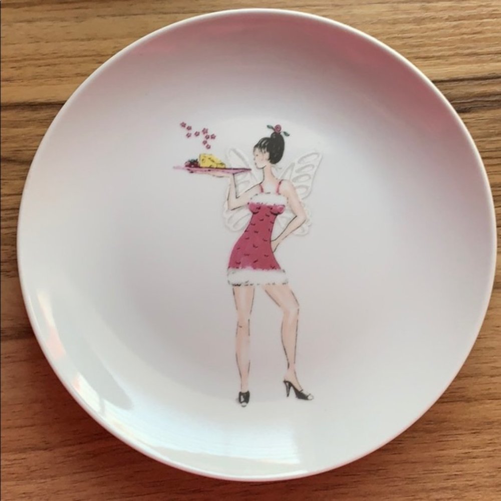 Macy’s Holiday Fairy Dessert Plates Collectibles - Picture 3 of 9